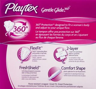 Playtex Gentle Glide Deodorant Super Tampons 36 ct   Best Price