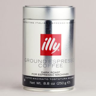 Illy Dark Roast Fine Ground Coffee  World Market