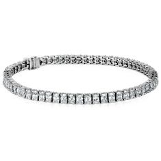 Radiant Cut Diamond Bracelet in Platinum (7.36 ct. tw.)