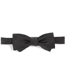 Satin Square End Bow Tie   Brooks Brothers