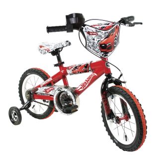 14 Hot Wheels Kids Bike – Red, White & Black   Shop.Mattel