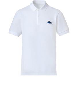 Lacoste White Polo Shirt Bakari  Herren  T Shirts   