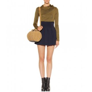    T by Alexander Wang   DOUBLE FACE SKIRT   Luxury 