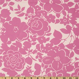 Swimwear/Activewear Floral Pink   Discount Designer Fabric   Fabric 