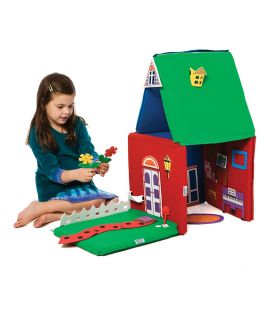 SQUASHBLOX HOUSE AND GARDEN SET  Fabric blocks for building forts 