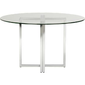 CB2   silverado round dining table  