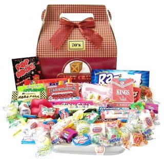 Candy Crate 1970s Retro Candy Gift Box   