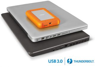 MacMall  LaCie Rugged USB3 Mobile Hard Drive   1TB Thunderbolt and 