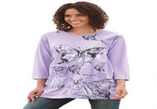 Plus Size Tunic top in your choice of beautiful nature prints  Plus 