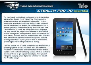 Buy the Mach Speed 7 Android 4.0 Internet Tablet .ca