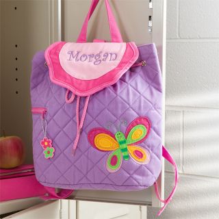 11293   Butterfly Embroidered Backpack 