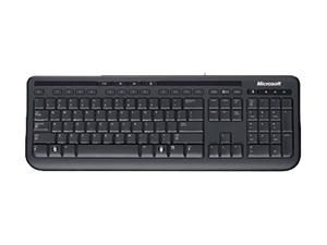 .ca   Microsoft ANB 00003 Black USB Wired Slim Keyboard   French