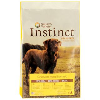Natures Variety Instinct Chicken Meal Formula Dry Dog Food (Click for 