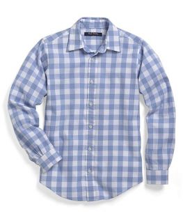 Washed Oxford Gingham Check Sport Shirt   Brooks Brothers