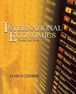   Economics by James Gerber 2004, Hardcover, Revised