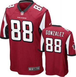 Tony Gonzalez Jersey: Home Red Game Replica #88 Nike Atlanta Falcons 