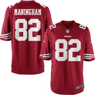 Mario Manningham Youth 8 20 San Francisco 49ers Red Home Nike Jersey 