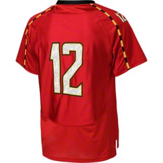 Maryland Terrapins 2012 Replica Football Jersey Youth Red Under 