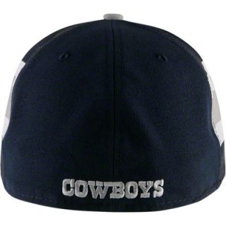 Dallas Cowboys Navy New Era Jersey Stripe 59FIFTY Hat 