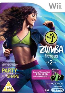 Zumba Fitness 2 (Solus) Nintendo Wii  TheHut 