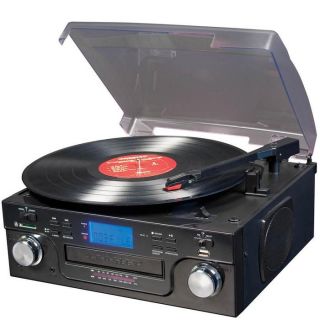 Crosley Tech USB Recording Record Players at Brookstone—Buy Now