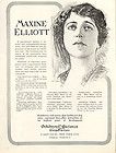 Maxine Elliott 1917 Ad  Fighting Odds /1st for Goldwyn