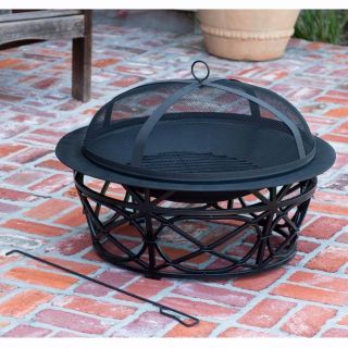 30 Inch Oak Park Fire Pit at Brookstone—Buy Now