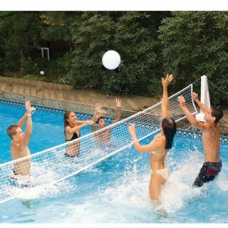 Swimming Pool Basketball Volleyball at Brookstone—Buy Now