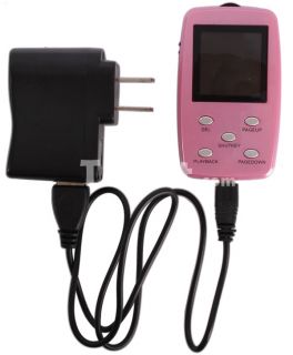 HD 2MP Mini DV Video Pinhole Camera Pink   Tmart