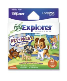 LeapFrog LeapPad/Leapster Explorer Game   Pet Pals 2   learning 