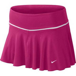 Nike Damen Tennisrock Flounce, pink/weiß pink/weiß im Karstadt 