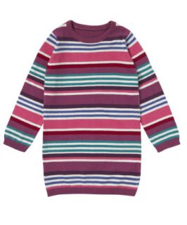 Mothercare La Bohemme Striped Knitted Dress   dresses   Mothercare