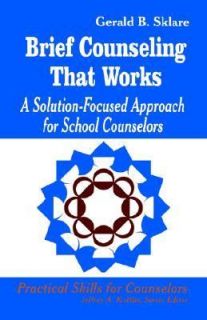   for School Counselors by Gerald B. Sklare 1997, Paperback