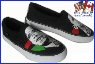 Womens Obama canvas shoes casual run black Sneakers Size 10