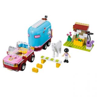 Beautifully detailed Lego Friends set featuring Emma and her horse 