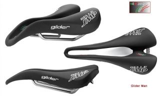 Selle SMP 2012 Glider Bicycle Saddle Seat   Black . . Made in Italy