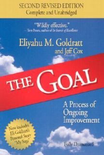 The Goal A Process of Ongoing Improvement by Eliyahu M. Goldratt 2000 