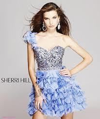 Sherri Hill #8423 White Prom/Cocktail Dress NWT Size 8 HOT!