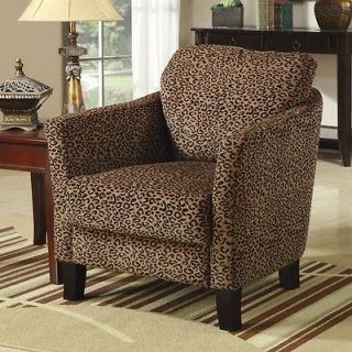 Wildon Home Scurry Leopard Print Chair 900403
