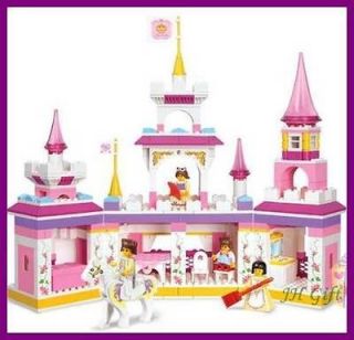 Girl Princess Castle Building Blocks Bricks with Minifigures 385pcs 