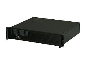 iStarUSA D 213 MATX Black Metal/ Aluminum 2U Rackmount microATX Server 