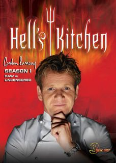 Hells Kitchen   Season 1 DVD, 2010, 3 Disc Set