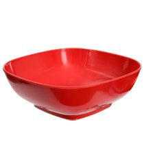 Home Kitchen & Tableware Dinnerware Red Square Melamine Bowls, 6½