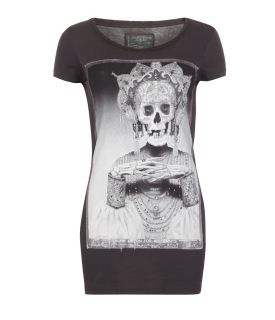 Embellished Empress Of Death Tee, Women, Graphic T Shirts, AllSaints 