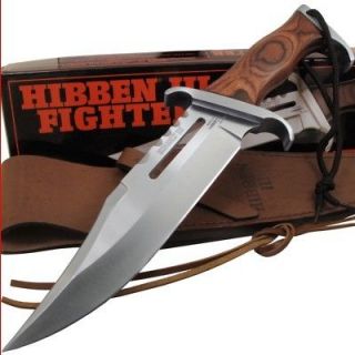 Gil Hibben Fighter III Rambo Bowie Hunter/Hunting Combat Knife