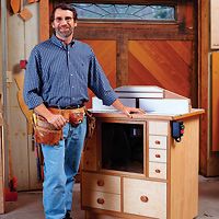 New Yankee Workshop Deluxe Router Station Plan & Video   Rockler 