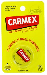 Carmex   Moisturizing Lip Balm External Analgesic   0.25 oz. Original 