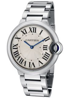 Cartier W69011Z4 Watches,Ballon Bleu De Cartier Silver Guilloche Dial 