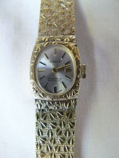 Everite Ladies Rolled Gold Bracelet Incabloc Watch   not working