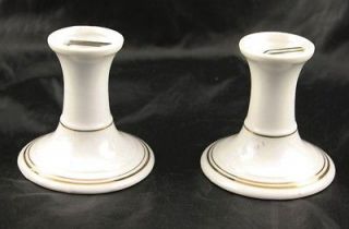 Royal Halsey Very Fine China Candle Sticks or Pedstal Bases For Dish 
